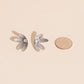 Mini Half Bloomed Stud Earrings