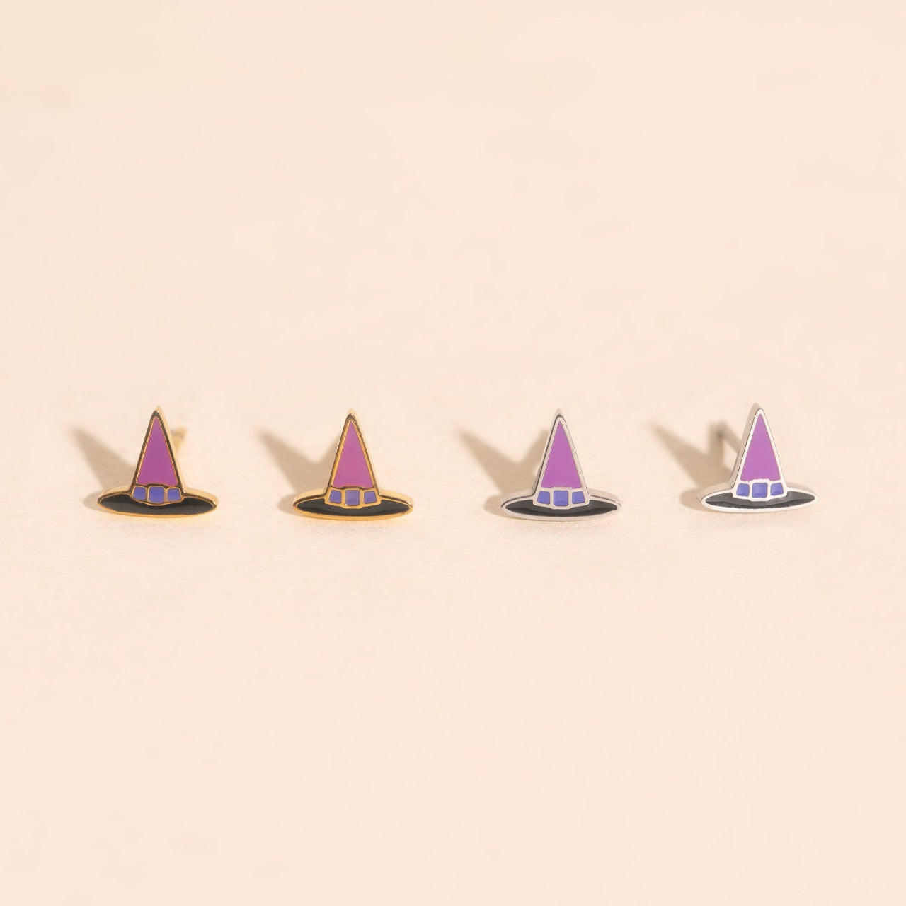 Witch Hat Stud Earrings