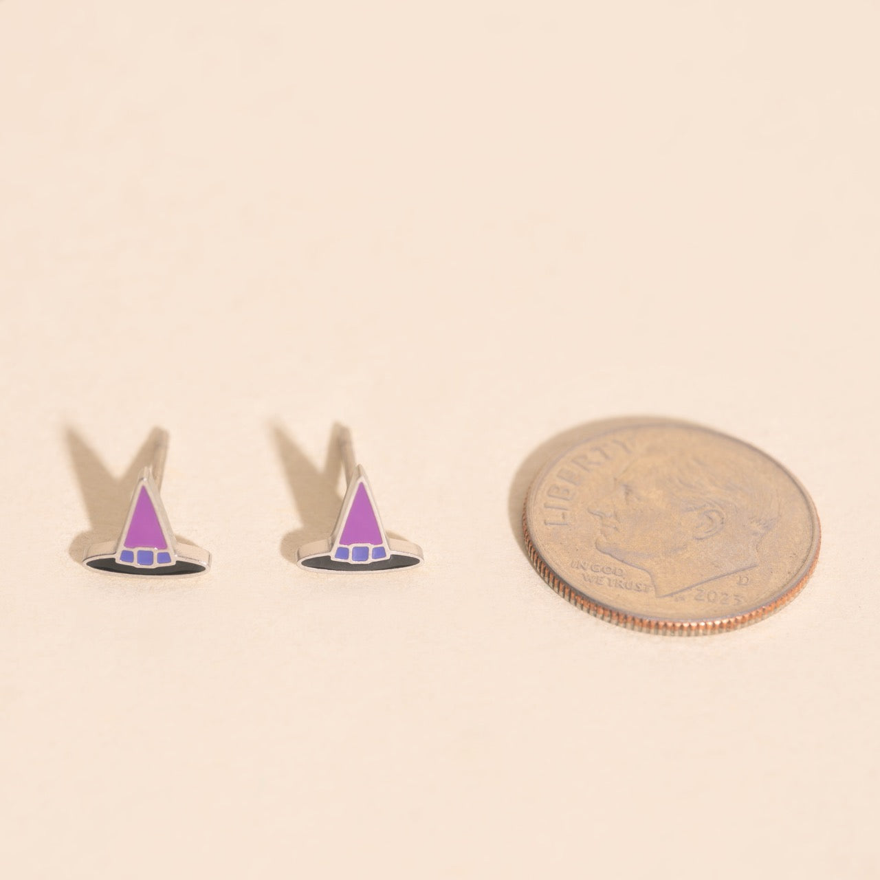Witch Hat Stud Earrings
