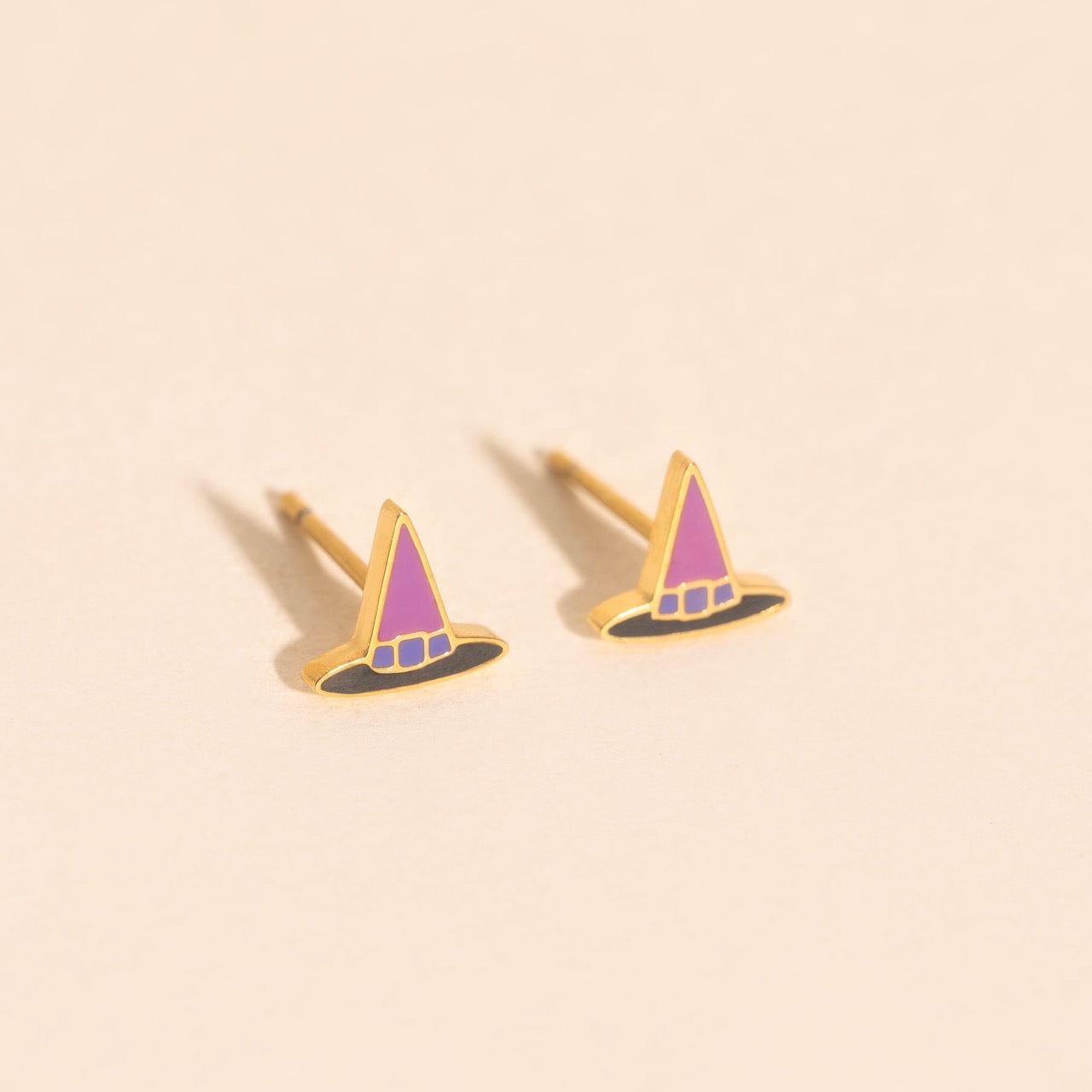 Witch Hat Stud Earrings