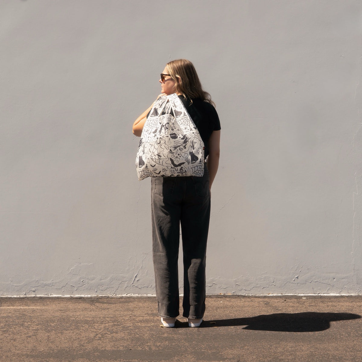 Spooky Reusable Trick-or-Treat Tote Bag