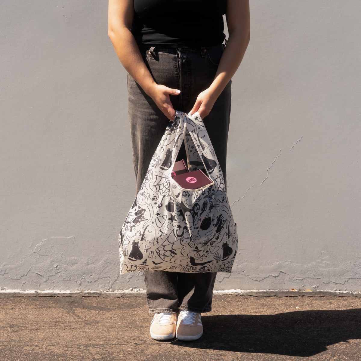 Spooky Reusable Trick-or-Treat Tote Bag