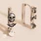 Halloween Rectangle 3D Huggie Hoop Earrings