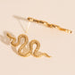 Jumbo Snake Stud Earrings