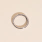 Hammered Circle Necklace Charm Clasp (18mm)