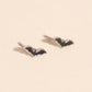 Black Bat Stud Earrings