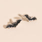 Black Bat Stud Earrings