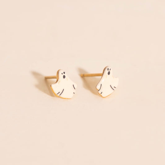 Ghost Stud Earrings