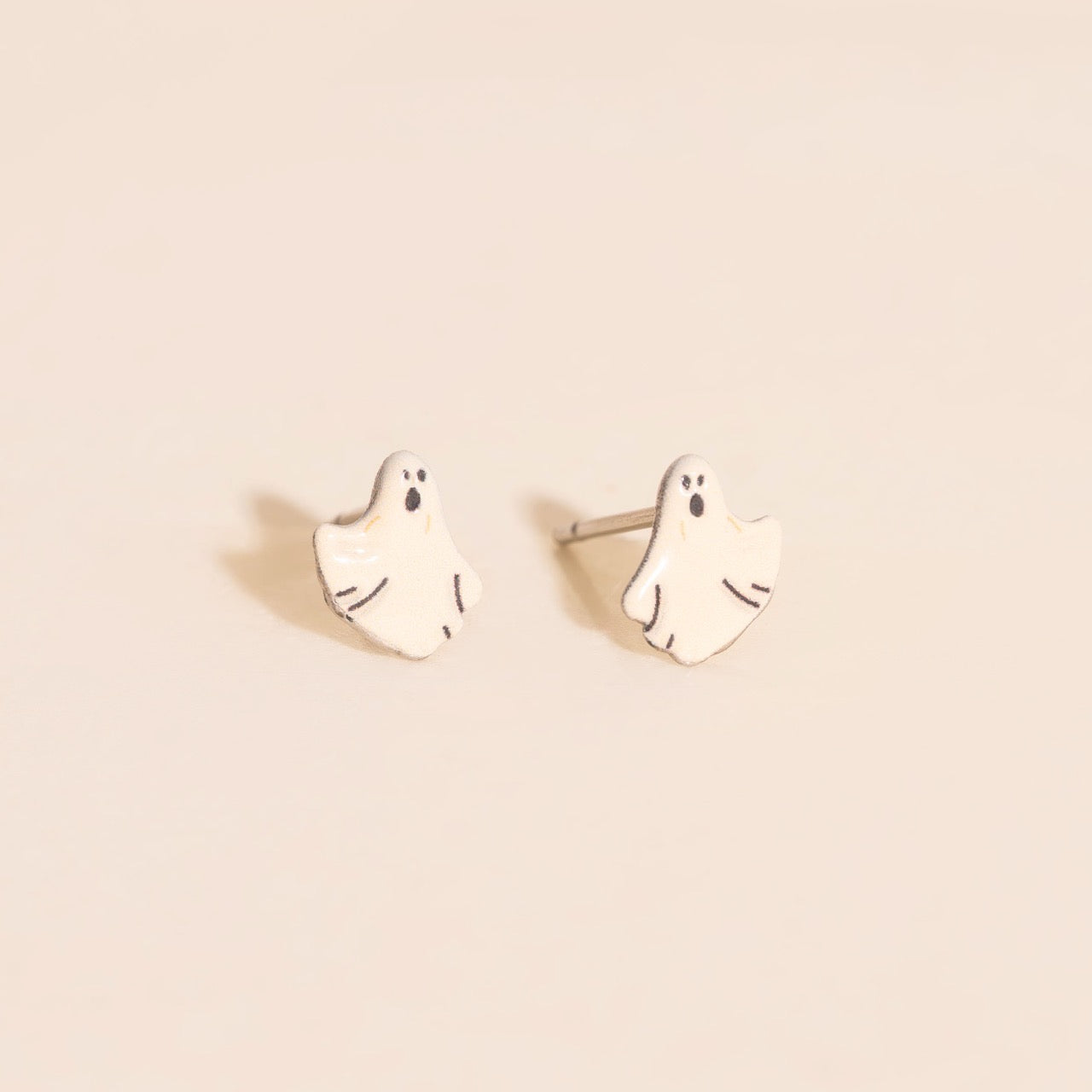 Ghost Stud Earrings
