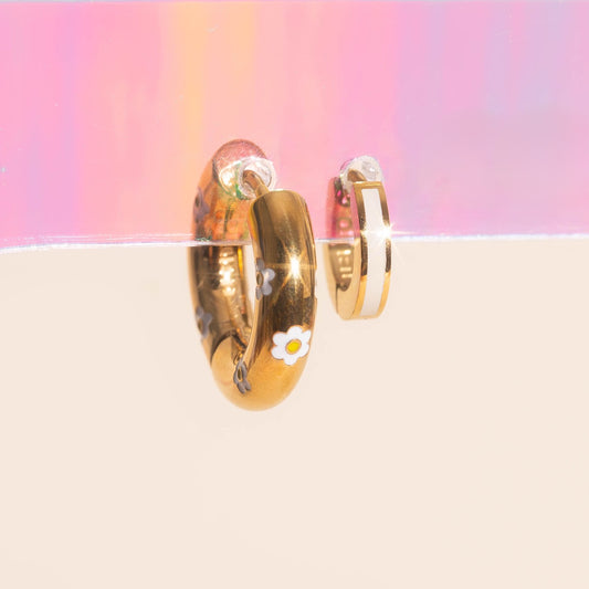 White & Yellow Daisy Stack Pack (2 item pairs)