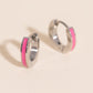 Color Tiny Huggie Hoop Earrings