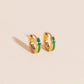 Color Tiny Huggie Hoop Earrings