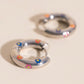 Daisy Chunky Rounded Huggie Hoop Earrings