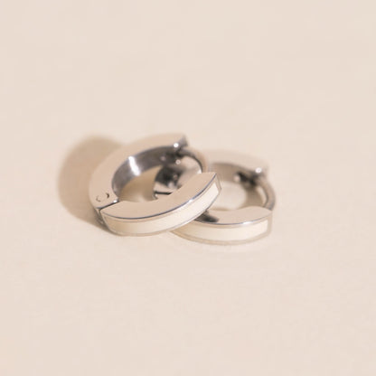 Color Tiny Huggie Hoop Earrings