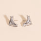 Ice Skate Stud Earrings