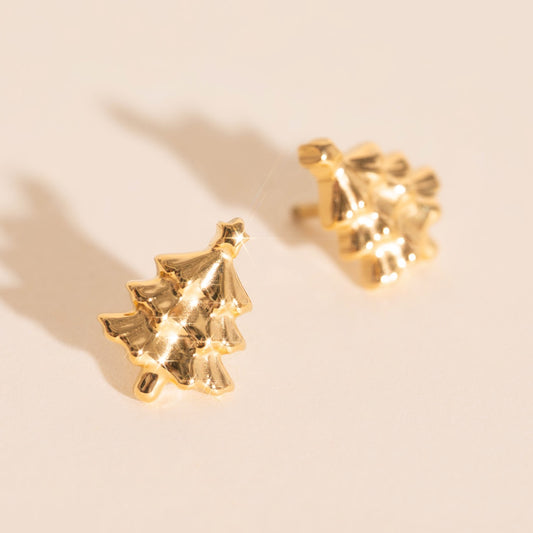 Christmas Tree Stud Earrings