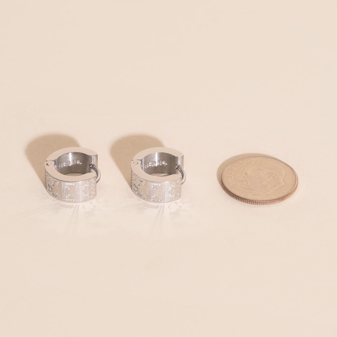 Ugly Sweater Super Chunky Huggie Hoop Earrings