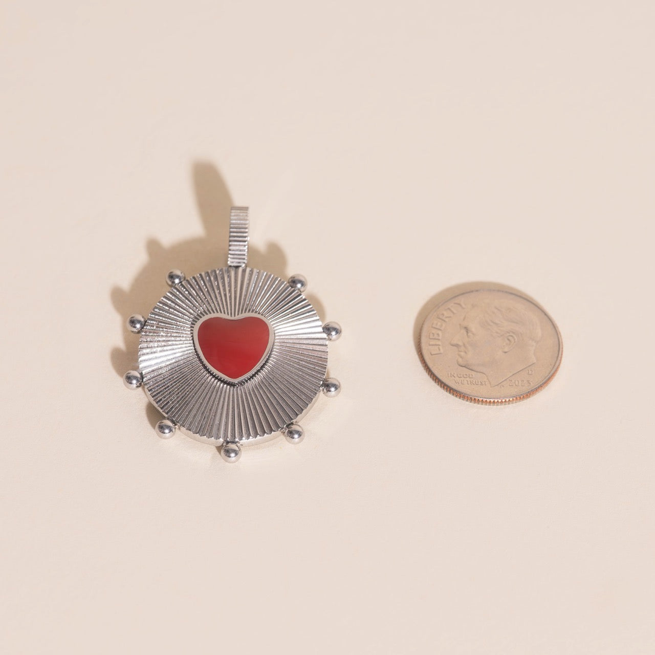 Heart Pendant Necklace Charm