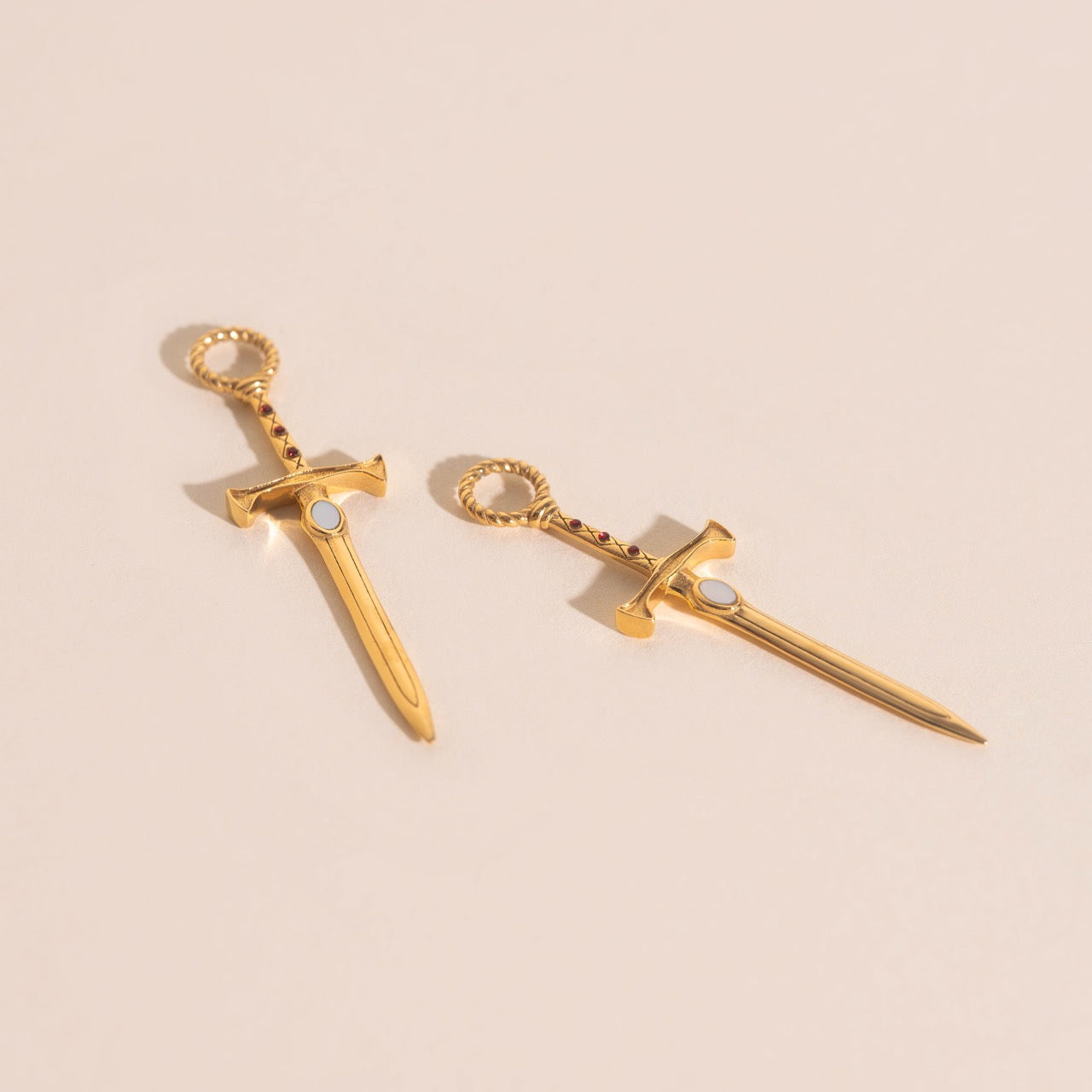 Sword Chunky Huggie Hoop Charms – Oh Clementine