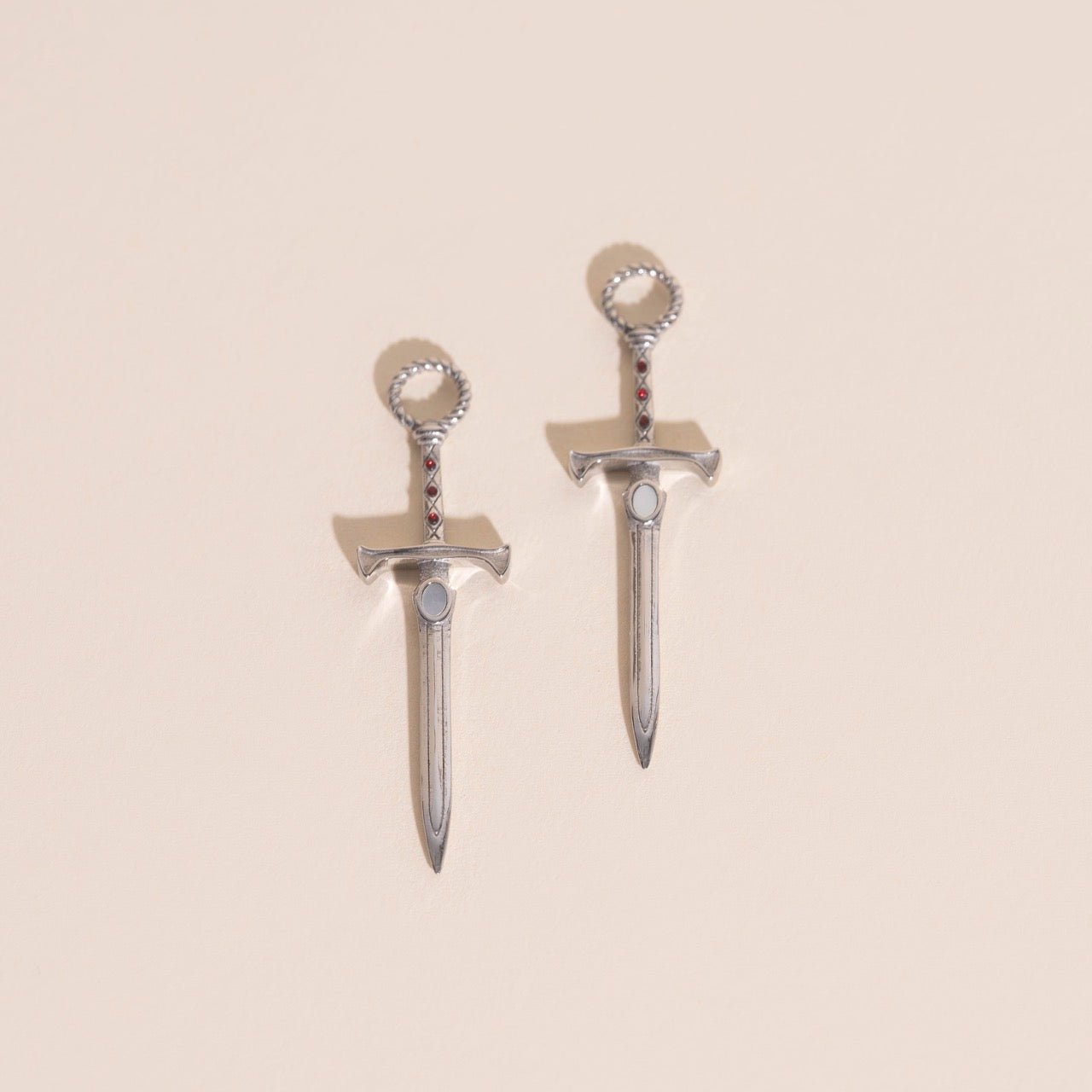 Sword Chunky Huggie Hoop Charms – Oh Clementine