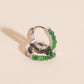Color Gem Huggie Hoop Earrings