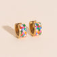 Merry & Bright Super Chunky Huggie Hoop Earrings
