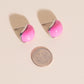 Color Pop Tear Drop Stud Earrings