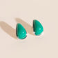 Color Pop Tear Drop Stud Earrings