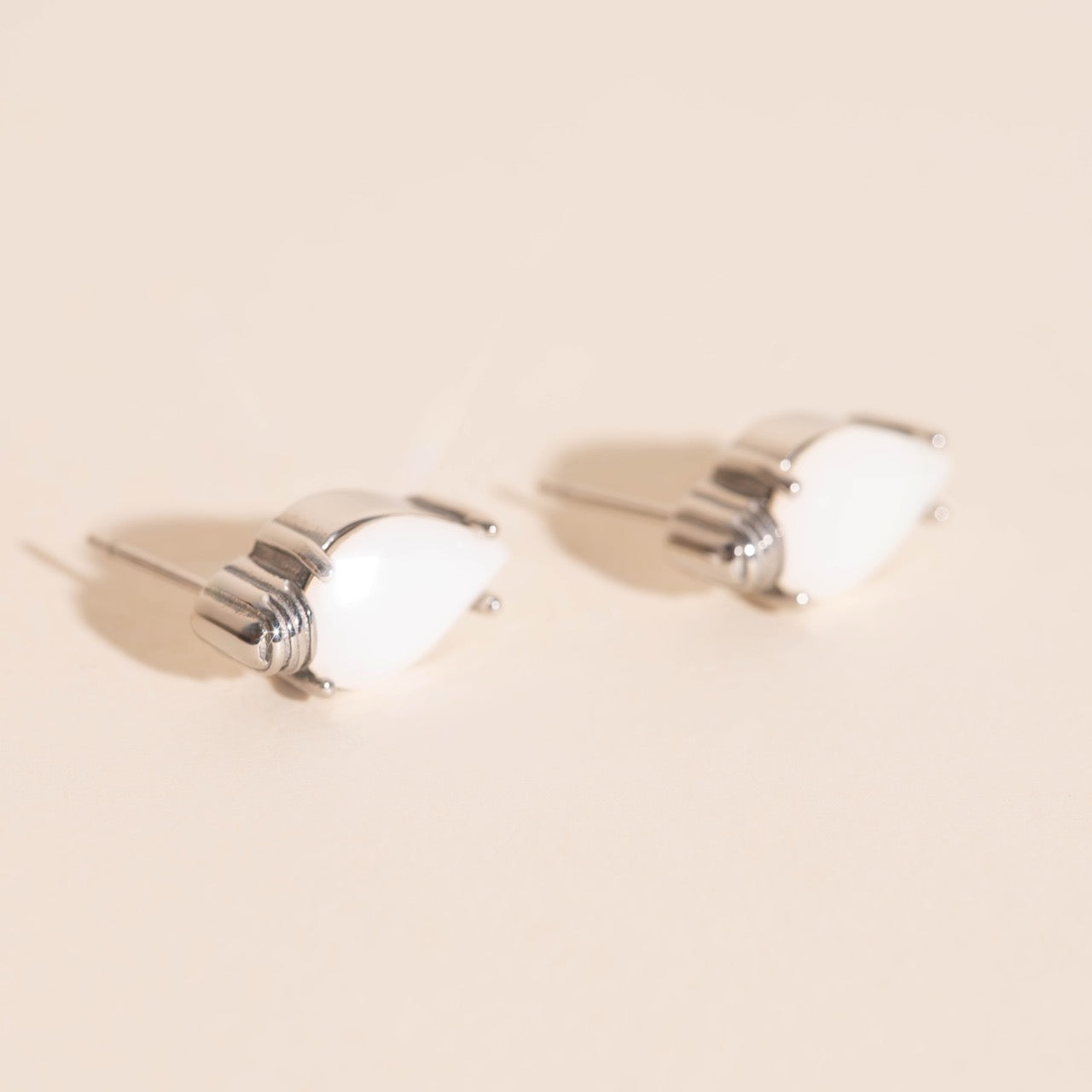 Crystal Bulb Stud Earrings