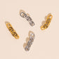 Chain Chunky Huggie Hoop Charms
