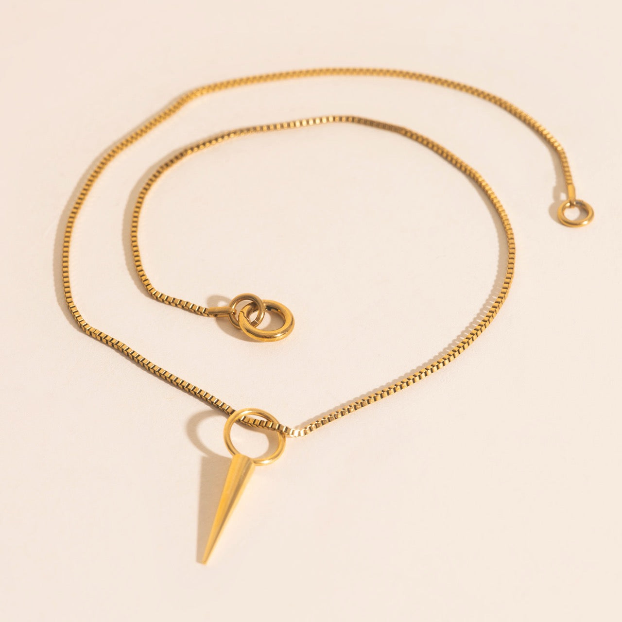 Oversized Spike Necklace Charm