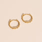 Chain Huggie Hoop Earrings