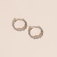 Chain Huggie Hoop Earrings