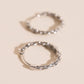 Chain Huggie Hoop Earrings