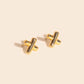 X Stud Earrings