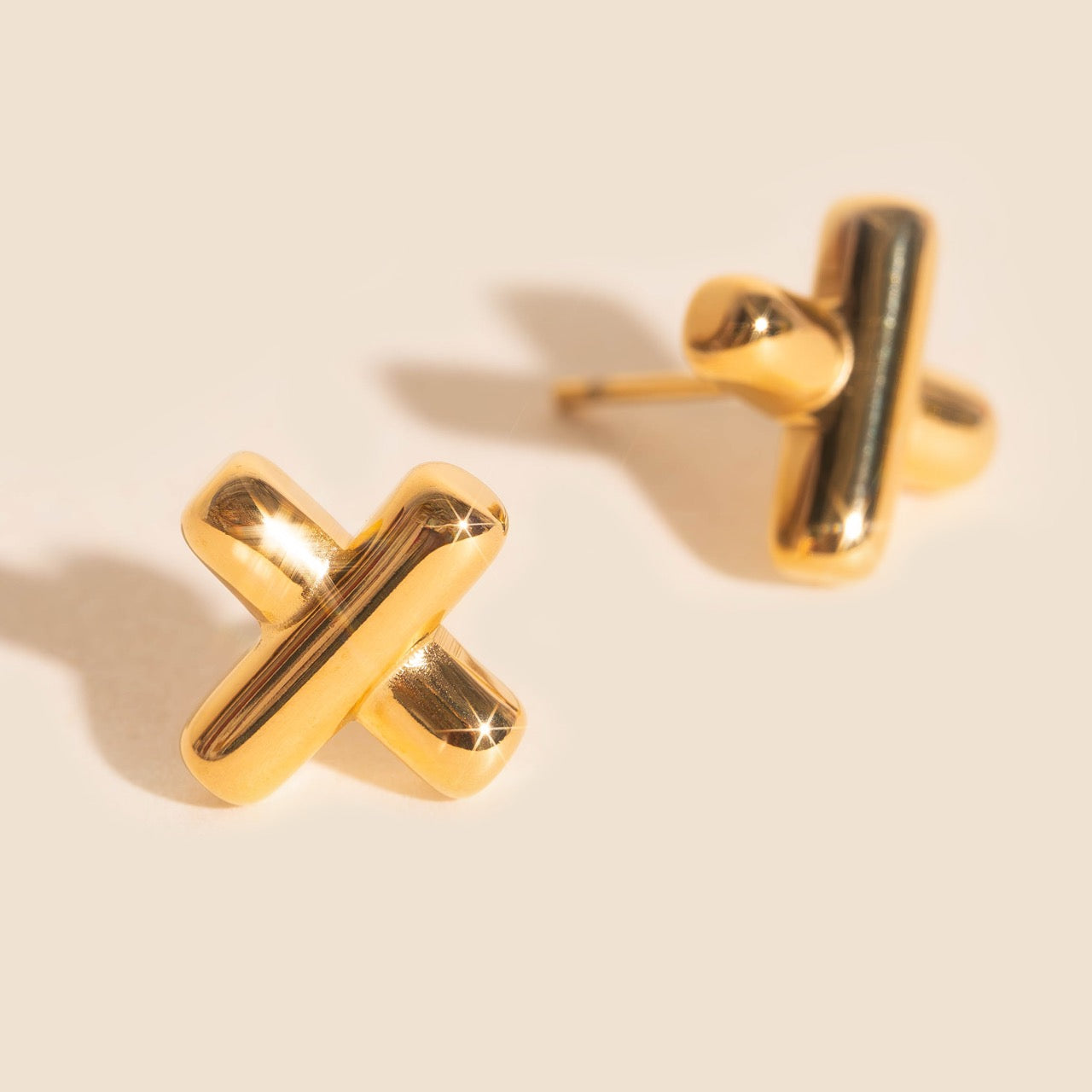 X Stud Earrings – Oh Clementine
