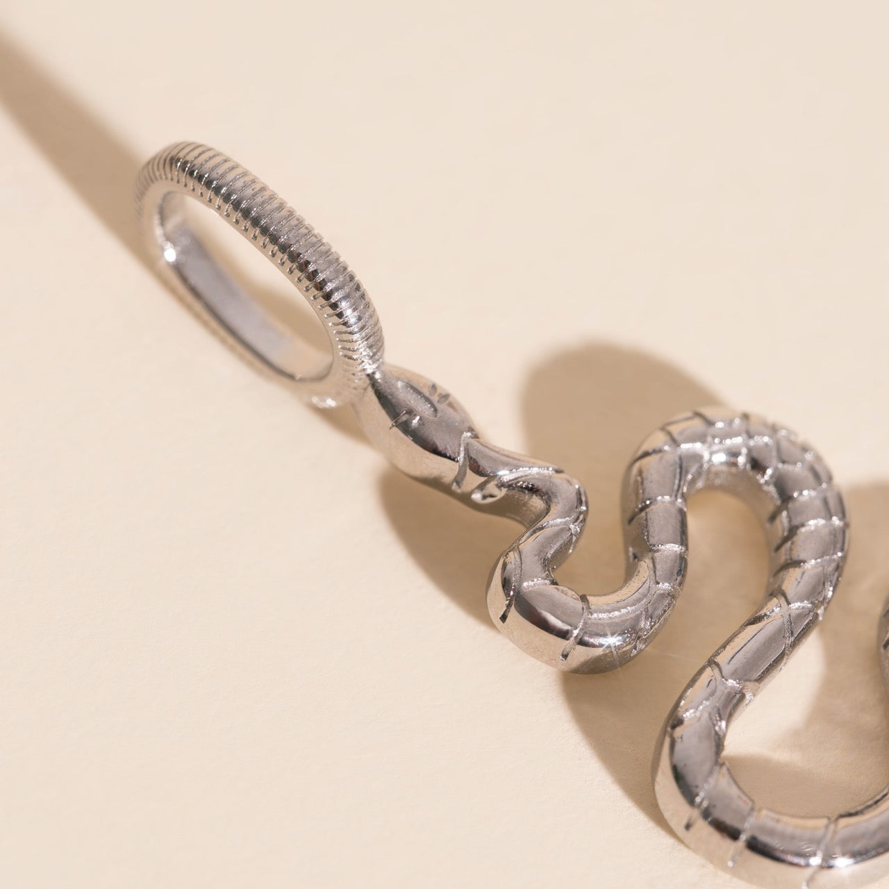 Snake Necklace Charm