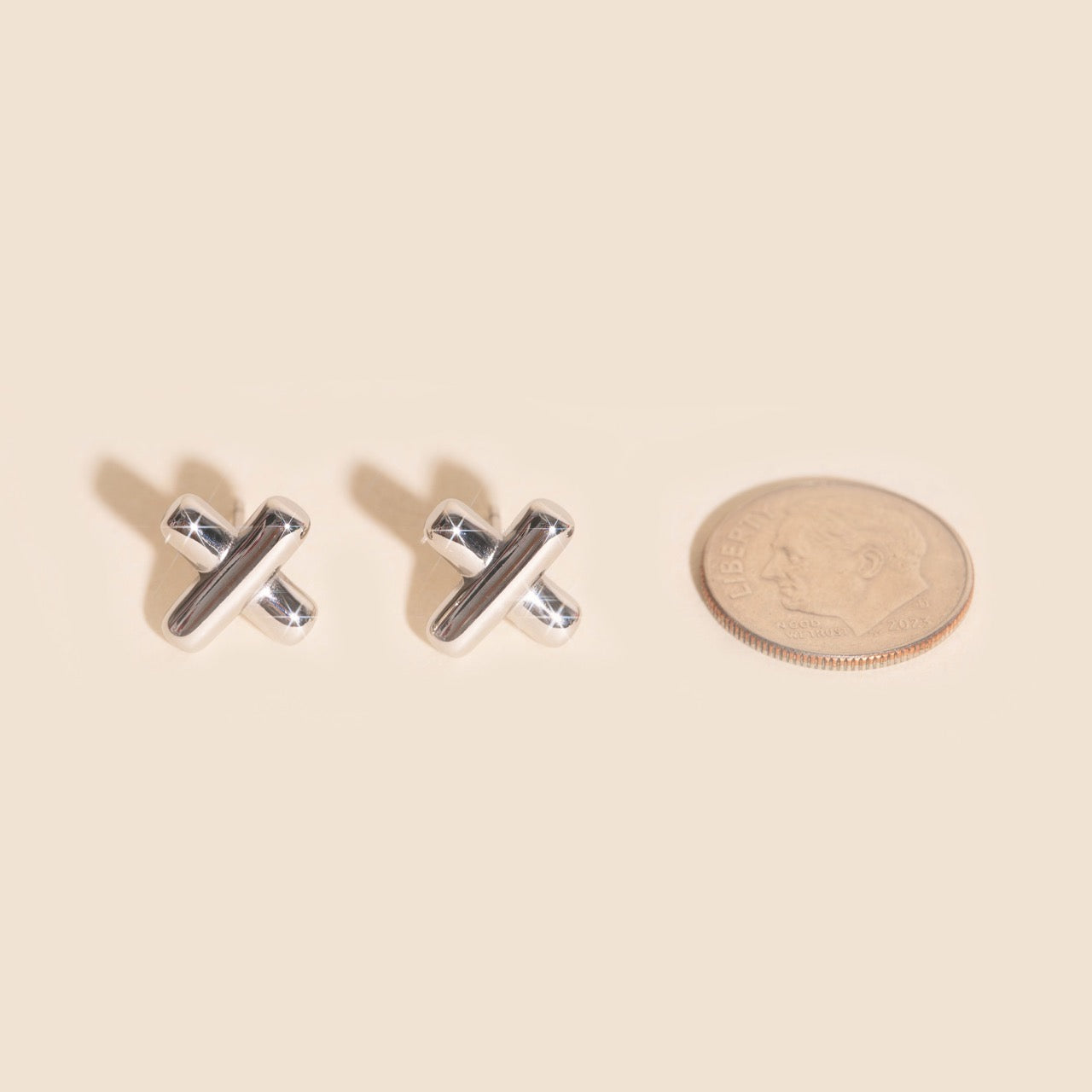 X Stud Earrings – Oh Clementine