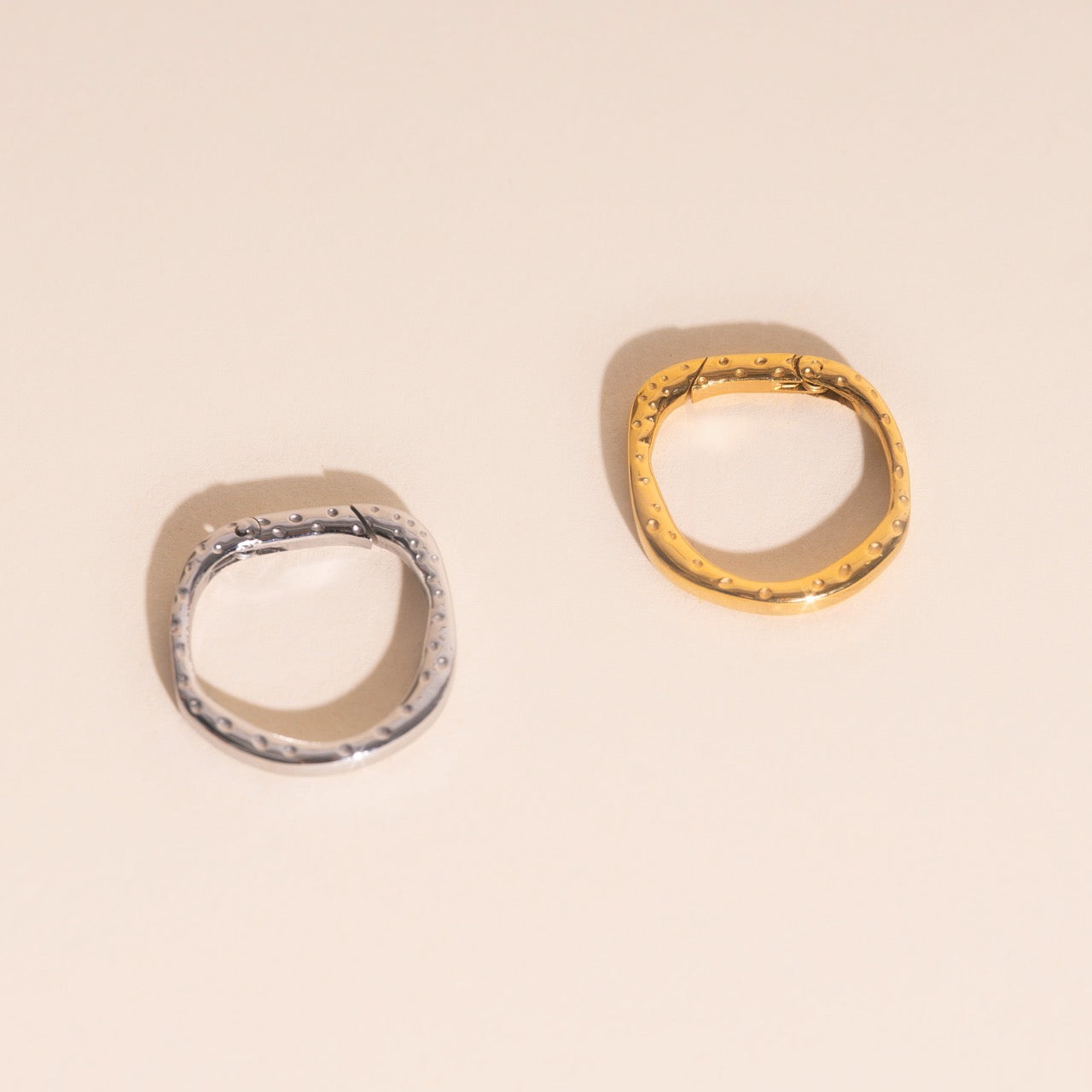 Irregular Necklace Charm Clasp (17mm)