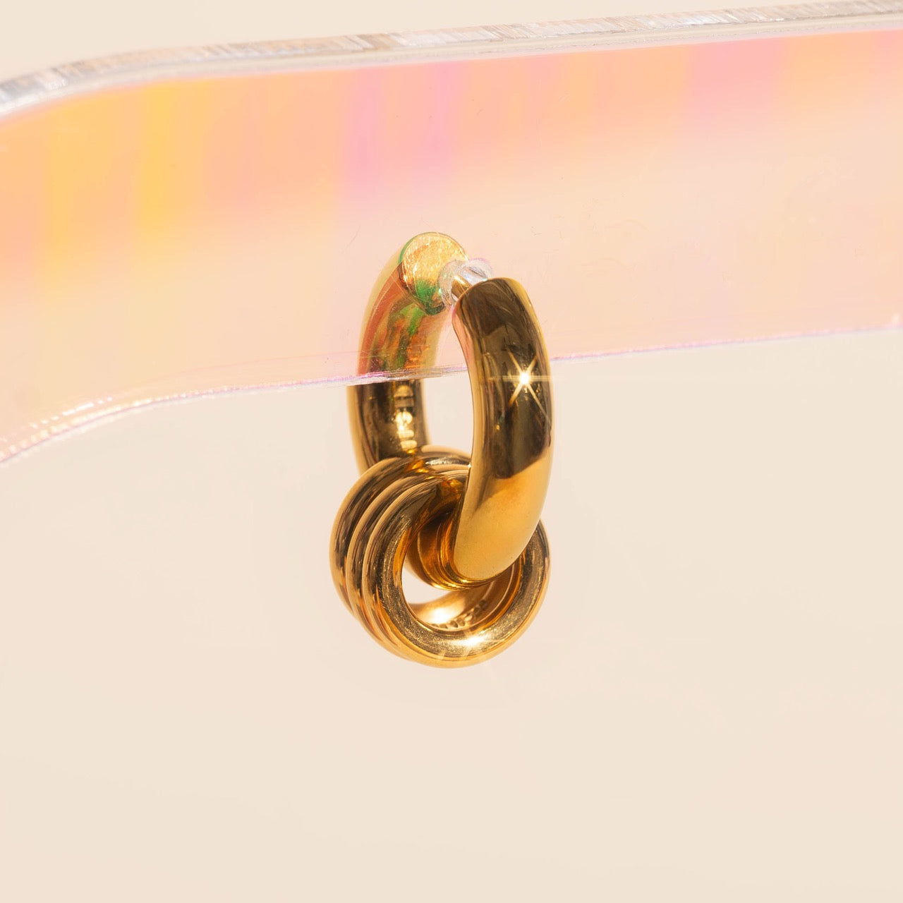 Chunky Rounded Ring Stack Pack (4 item pairs)