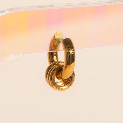 Chunky Rounded Ring Stack Pack (4 items)