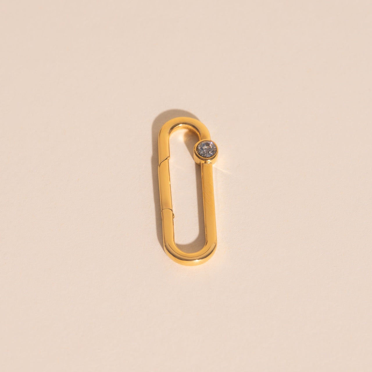 Crystal Rectangle Necklace Charm Clasp (30mm) – Oh Clementine