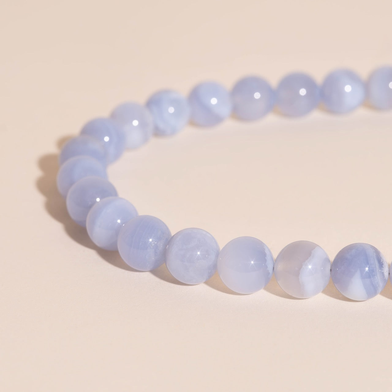 Blue Gumball Necklace (18")