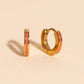 Color Tiny Huggie Hoop Earrings