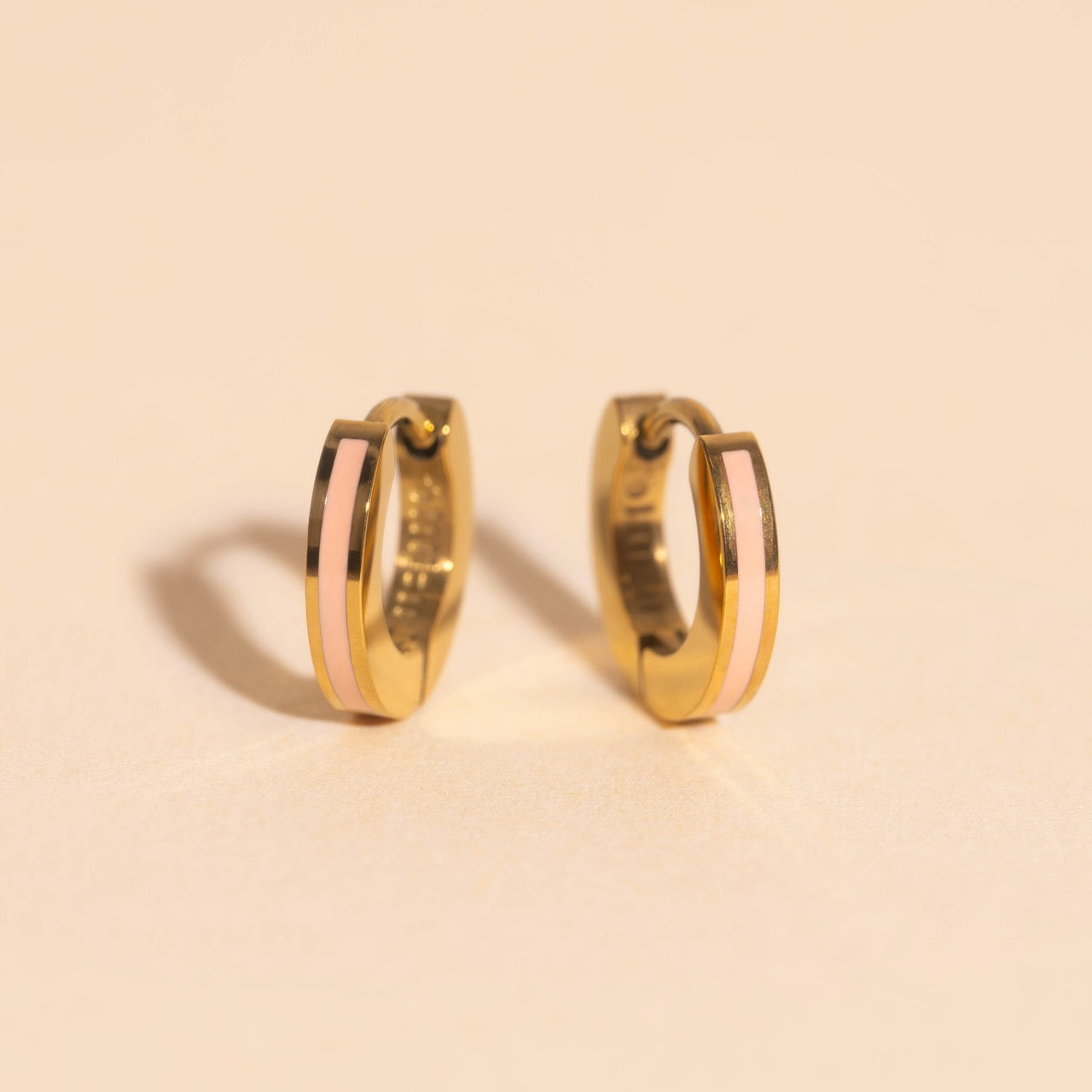 Color Tiny Huggie Hoop Earrings