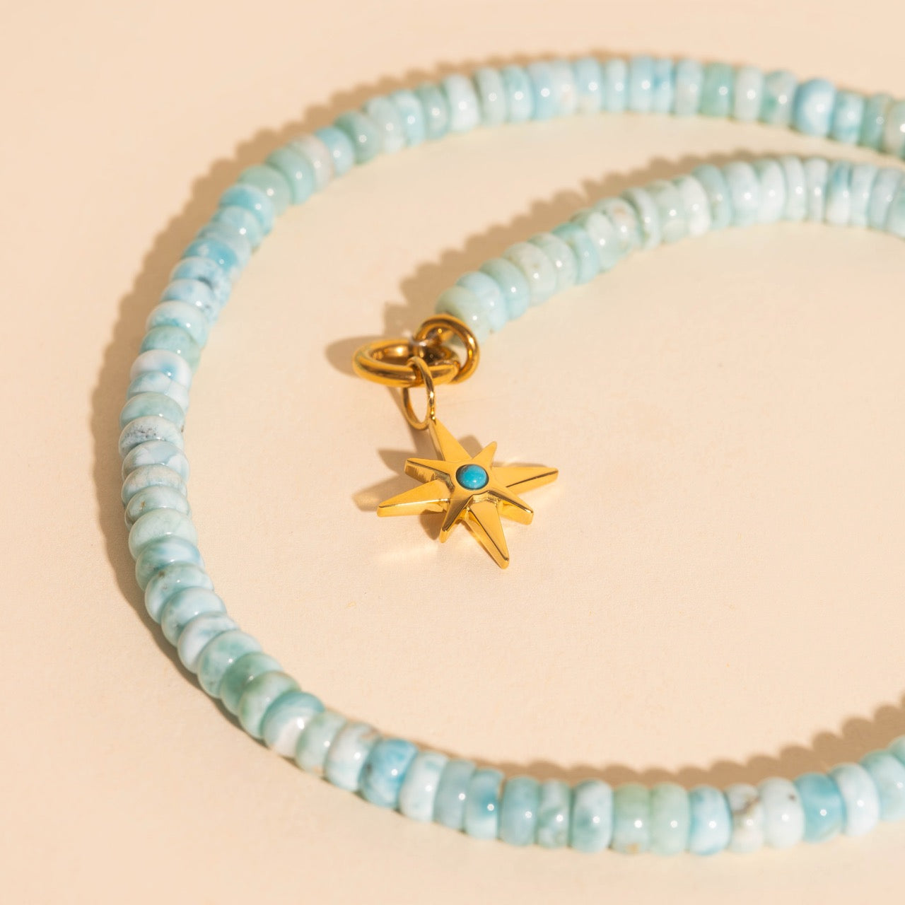 Winds Compass Necklace Charm