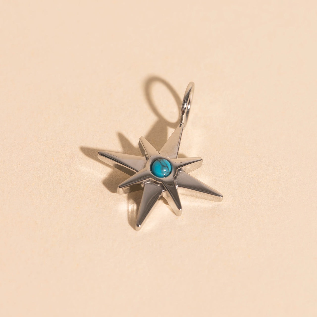 Winds Compass Necklace Charm