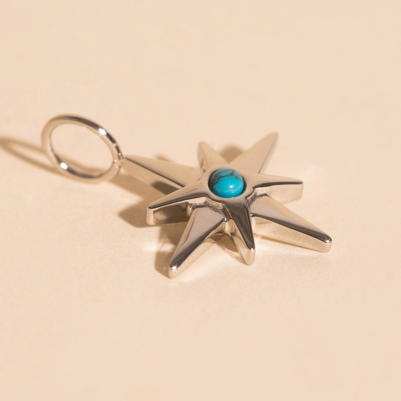Winds Compass Necklace Charm