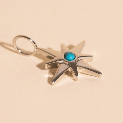 Winds Compass Necklace Charm