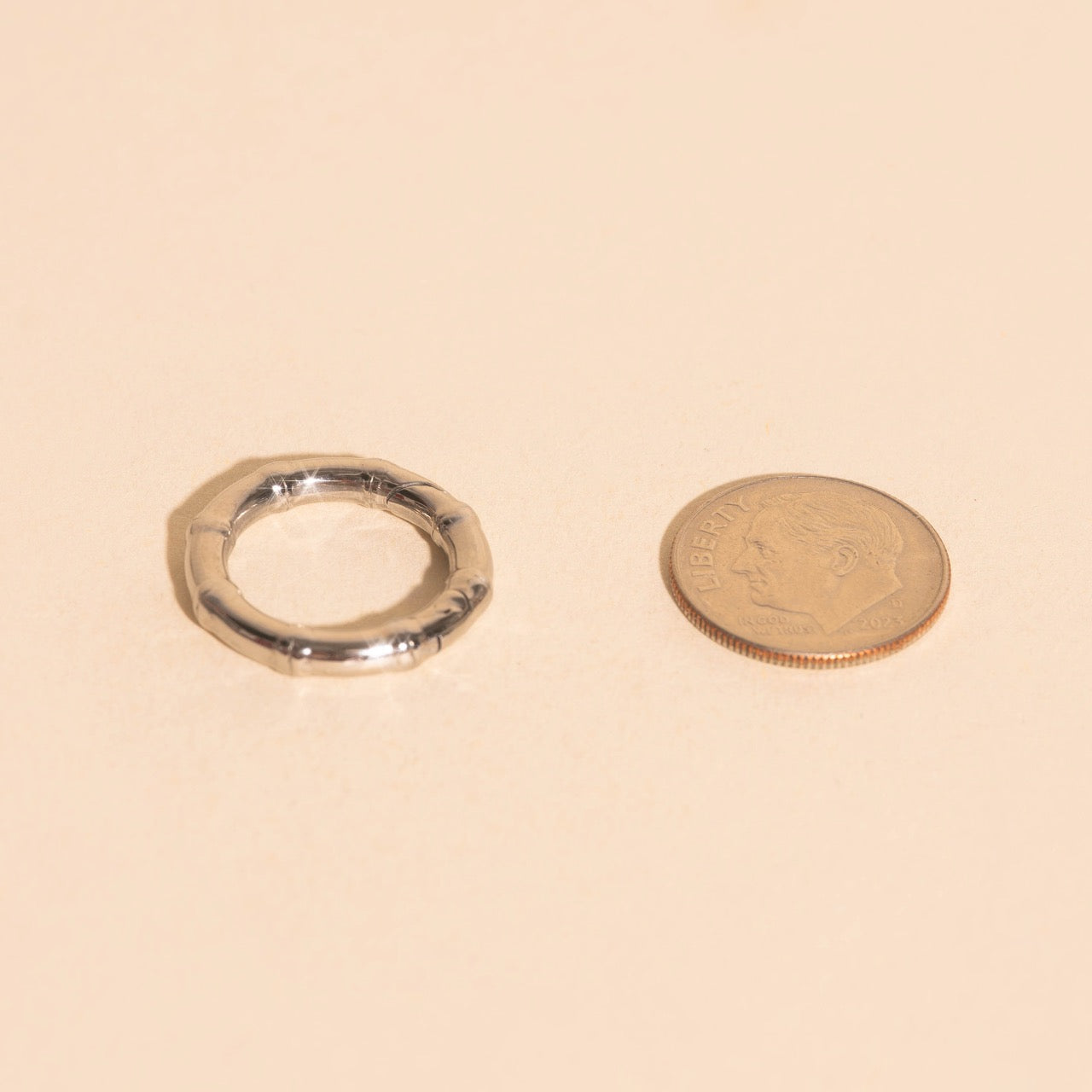 Bamboo Necklace Charm Clasp